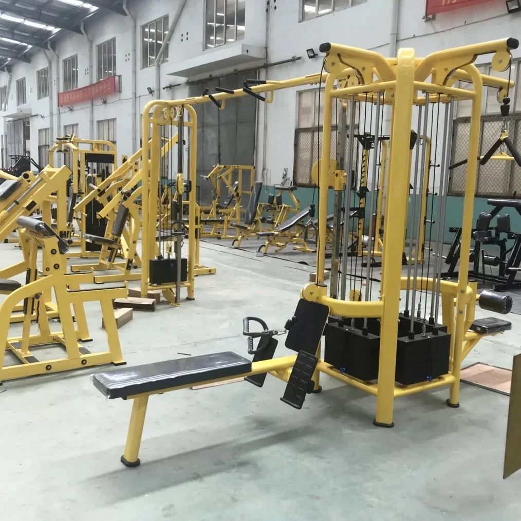 Multi 8 Station Jungle Station Long Life Gym Fitness 5 Station
