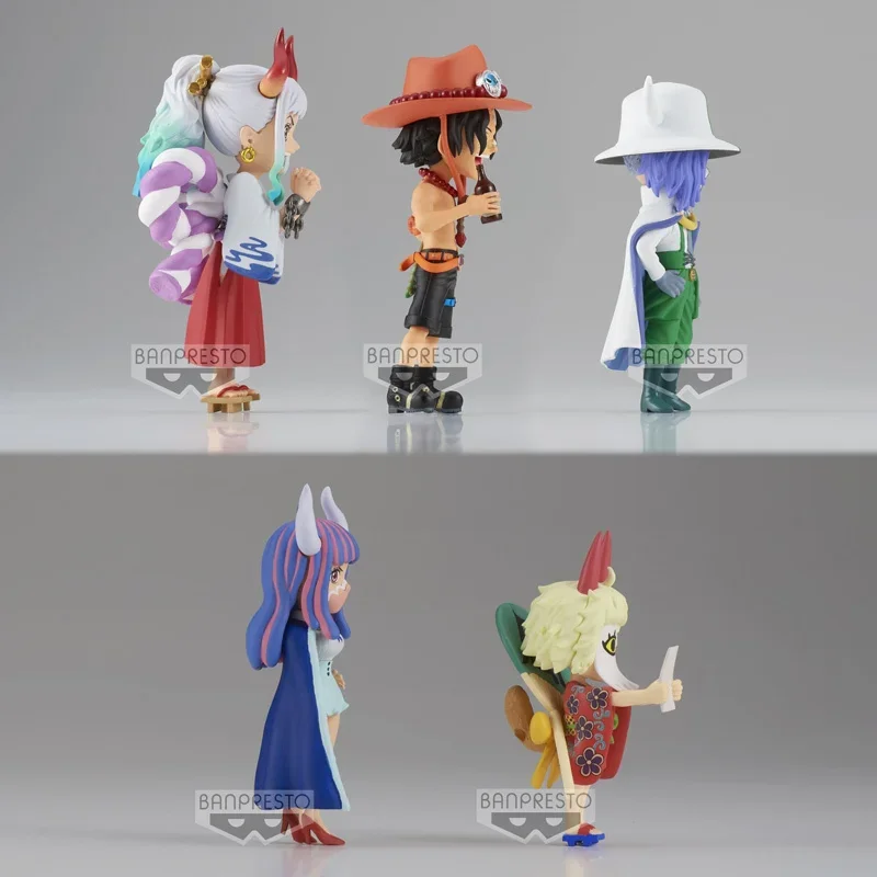 Bandai Echt Een Stuk Anime Figuur Wcf Wano Land Het Eiland Van Geesten Vol2 Actie Figuur Speelgoed Origineel Model Cadeau Voor Kinderen