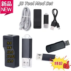 JB USB 어댑터 새로운 원키 JB 도구 모드 키트 PS4 FW 9.0 11.0 시스템용 USB 동글 수정 키트(이더넷 케이블 포함/없음)