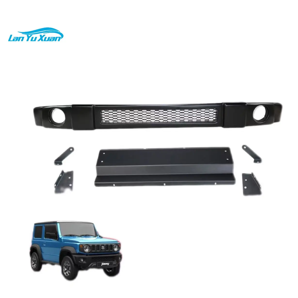 New Design Steel Winch Bumper Off Road Pickup Front Bumper Fit For Suzuki Jimny Jb64-Jb74