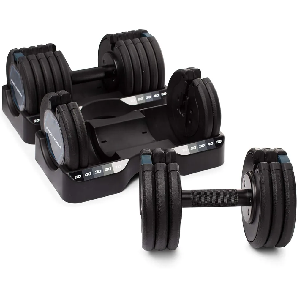 50 Lb. Rapid Strike Dumbbell Set