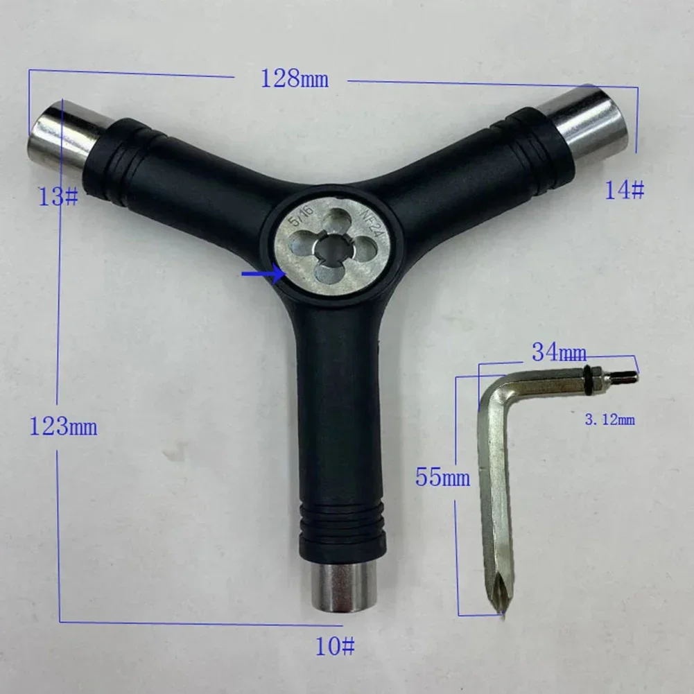 1PC Y-Type Allen Key L-Type Wrench Head Wrench Screwdriver Skateboard All-In-One Multi-Functional Y Skate Tools Accessories Part