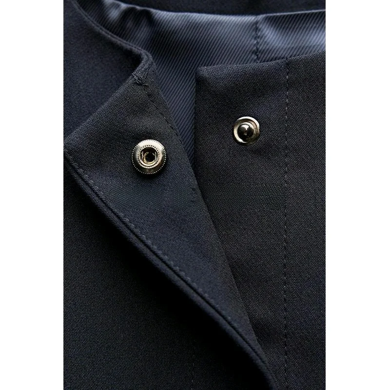 

Spring New Arrival Women's Slim Fit Svel round Ne Vest Versatile Design Commute Sle ort Length Single Button Pure...