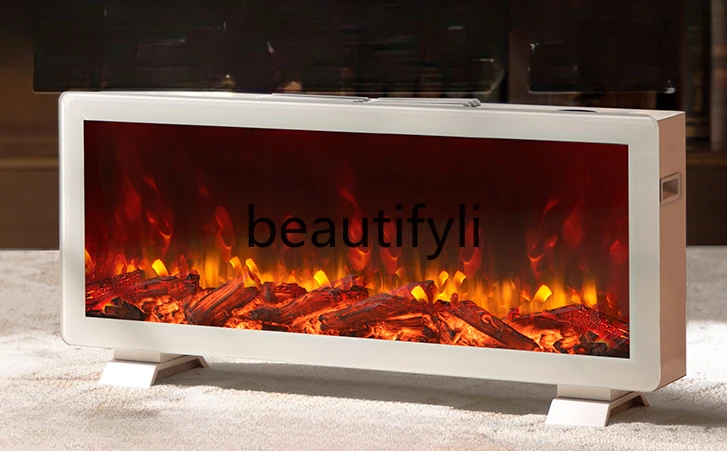 Heater Fireplace Simulation Flame Energy Saving Quick Heating Graphene Whole House Electric Heater