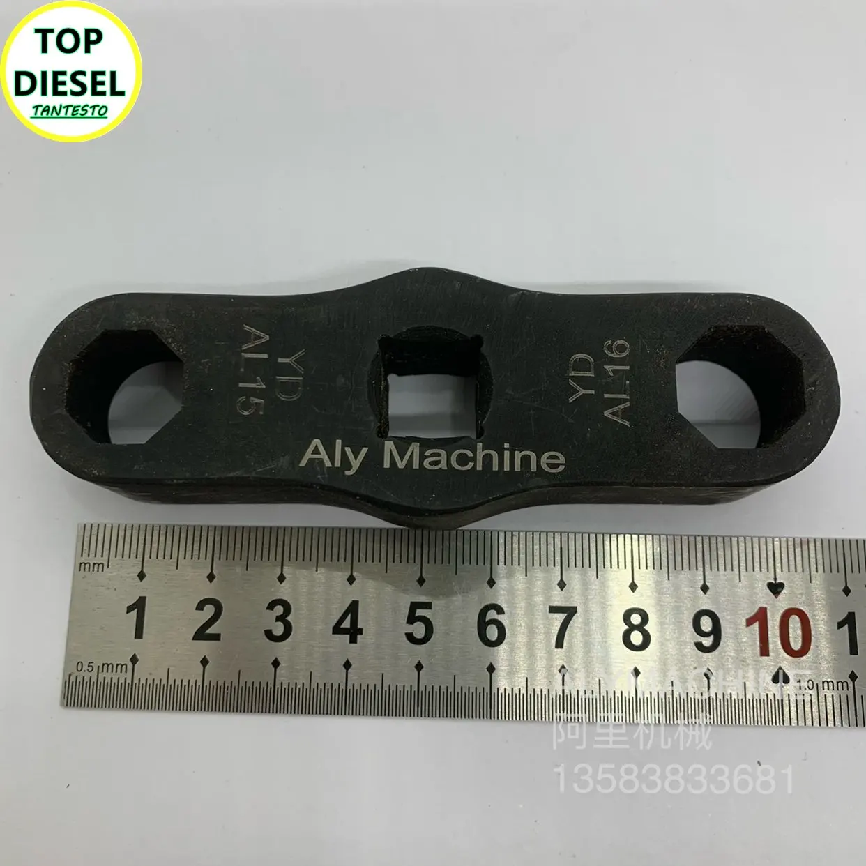 Piezo Injector Nozzle Cap Removal Puller Wrench Repair Tool 15mm 16mm for Land Rover BMW Benz