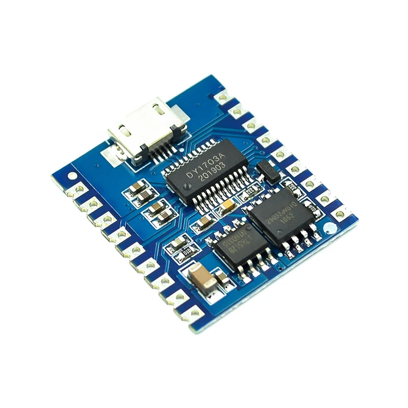 MP3 Player Module Voice Module 4MB Voice Playback IO Trigger Serial Port Control USB Download FLash DY-SV17F