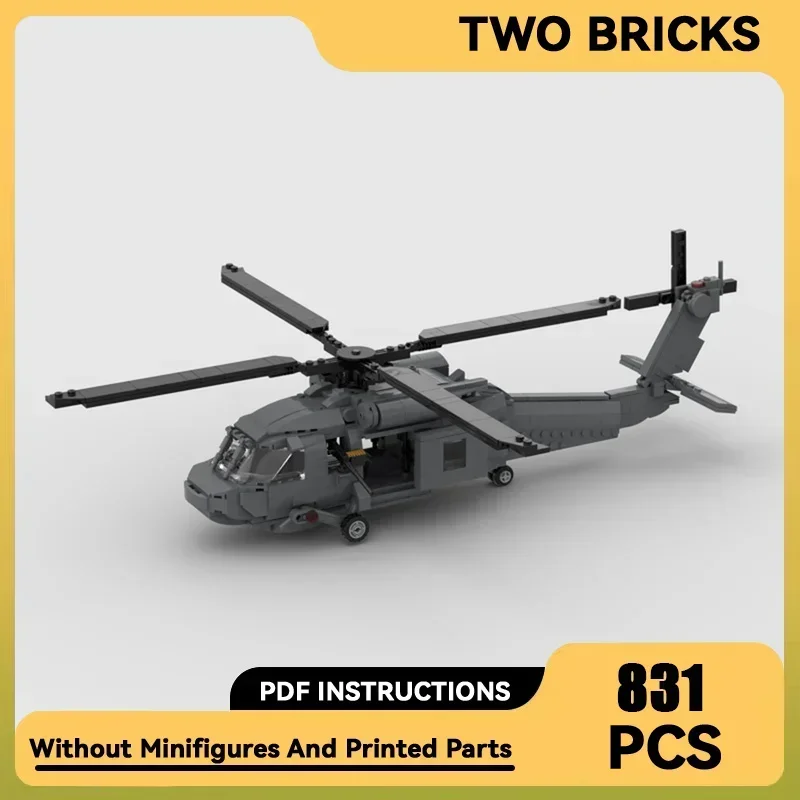 Moc blocos de construção modelo militar série preto falcão lutador tijolos técnicos diy montagem brinquedos famosos para crianças presentes do feriado