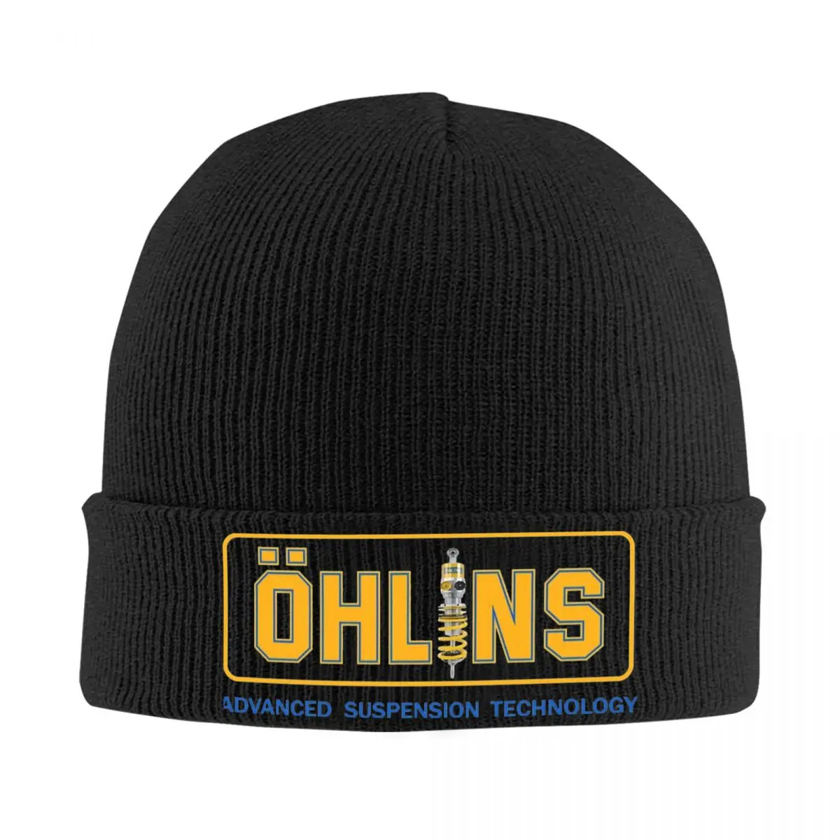 Ohlins Racing Bonnet Hats Skullies Beanies Men Women Fashion Elastic Beanie Hats Autumn Outdoor Custom Cap