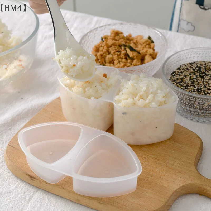 

Diy Sushi Mold Onigiri Rice Ball Food Press Triangular Sushi Maker Mold Japanese Home Kitchen Bento Accessories Tools