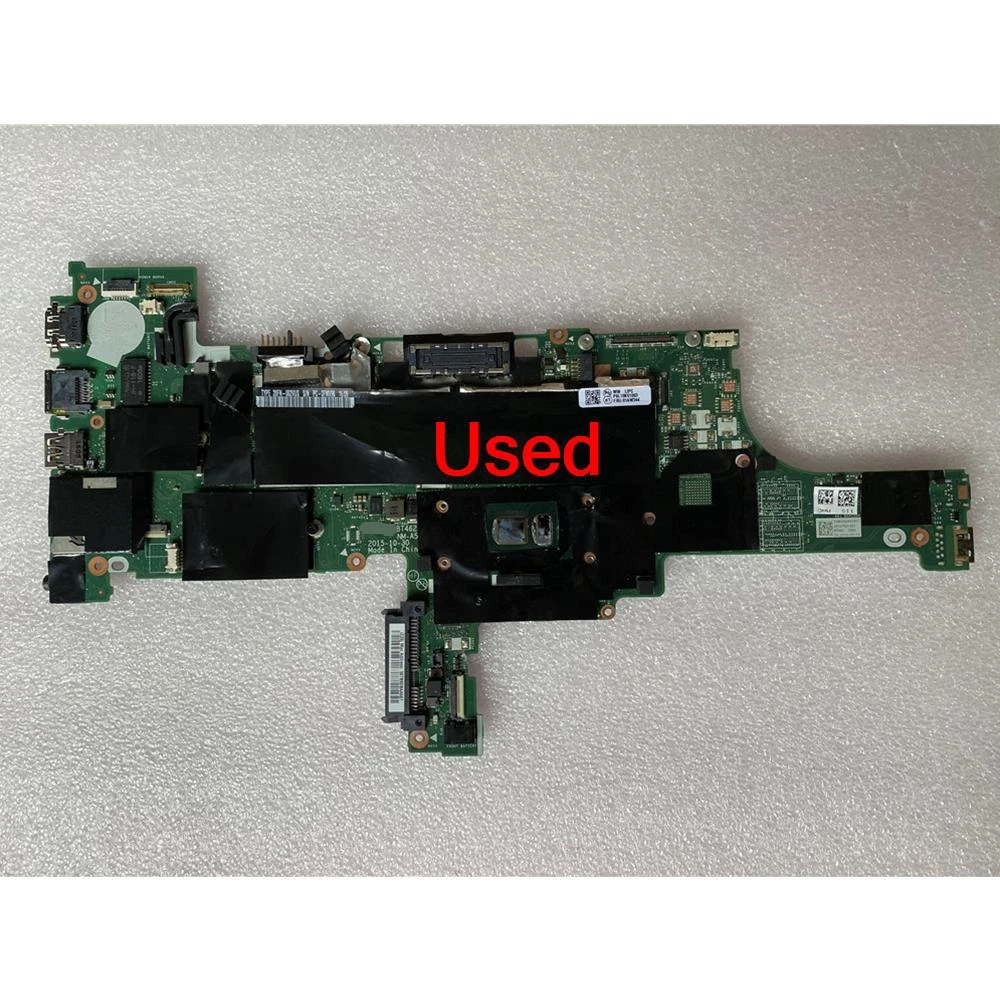 

Used for Lenovo ThinkPad T460 Laptop Motherboard CPU I7-6600U UMA FRU 01AW344