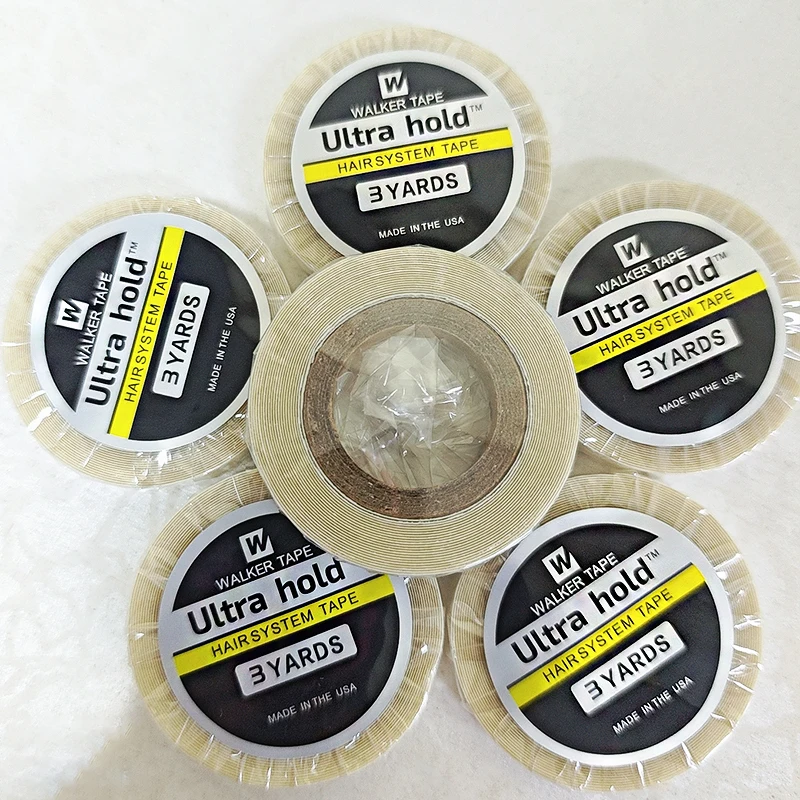 Vades walker เทปถือวิกผมลูกไม้กาวกันน้ําลูกไม้กาวสําหรับต่อผมสําหรับวิกผมมนุษย์ EXTENSION ที่มองไม่เห็น Bonding กาว