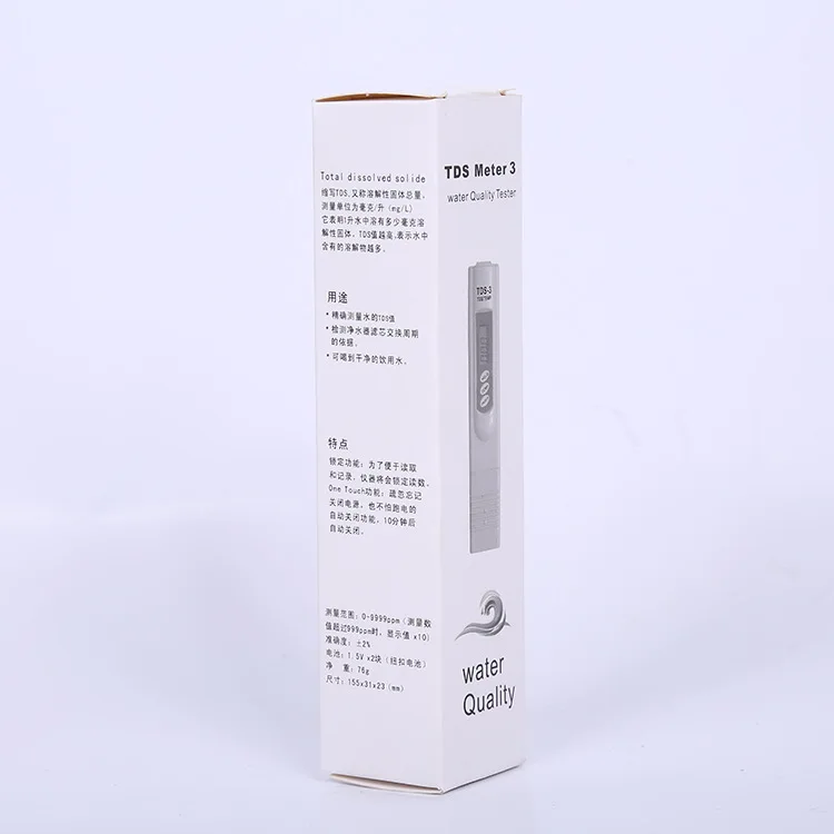 TDS-3 Digitale TDS Meter Tester Filter ec-meter Wasser Qualität Reinheit tester