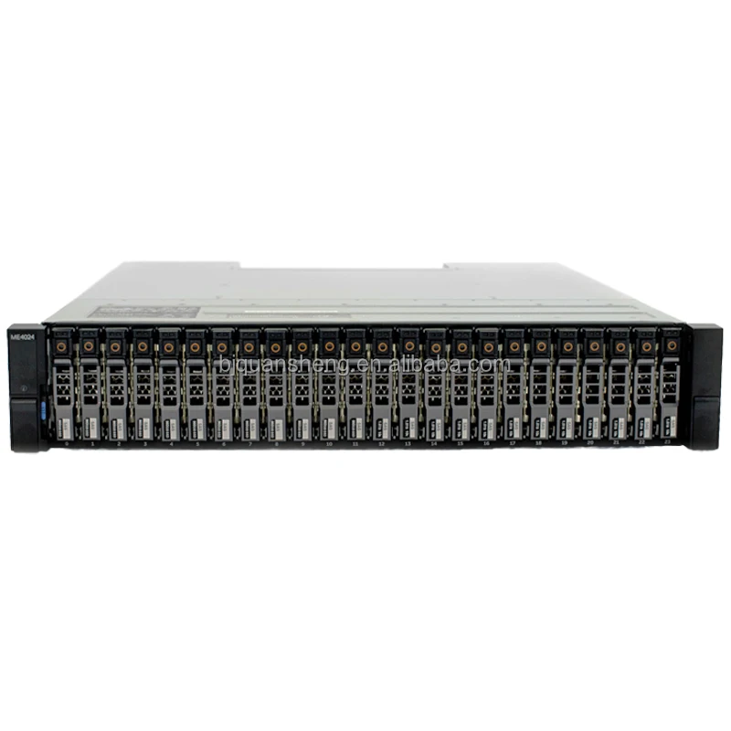 شبكة De Ll PowerVault ME4 المرفقة لتخزين البيانات ME4024 ME4048 Nas وحدة تحكم مزدوجة للتخزين ME4012