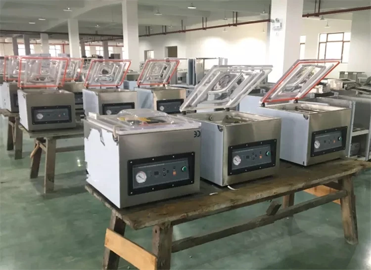 Hot Selling- Food Automatic Vacuum Packaging Machine Double-chamber Vacuum Packing Machine DZP500 2SB