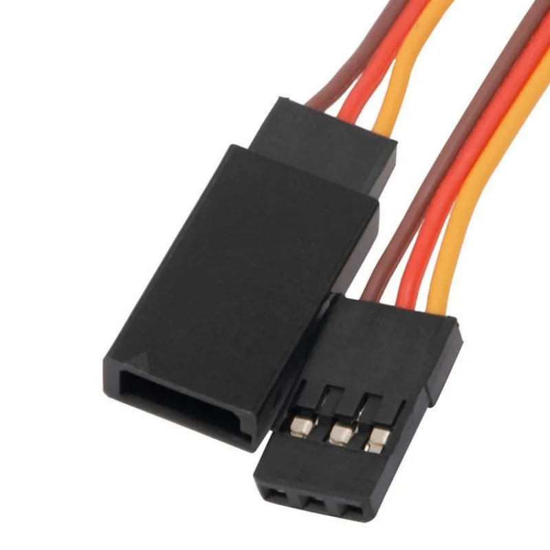 

10PCS 100mm/150mm/200mm/300mm/500mm Servo Extension Lead Wire Cable for RC Drone Futaba JR Male to Female 10cm 30cm 50cm 100cm