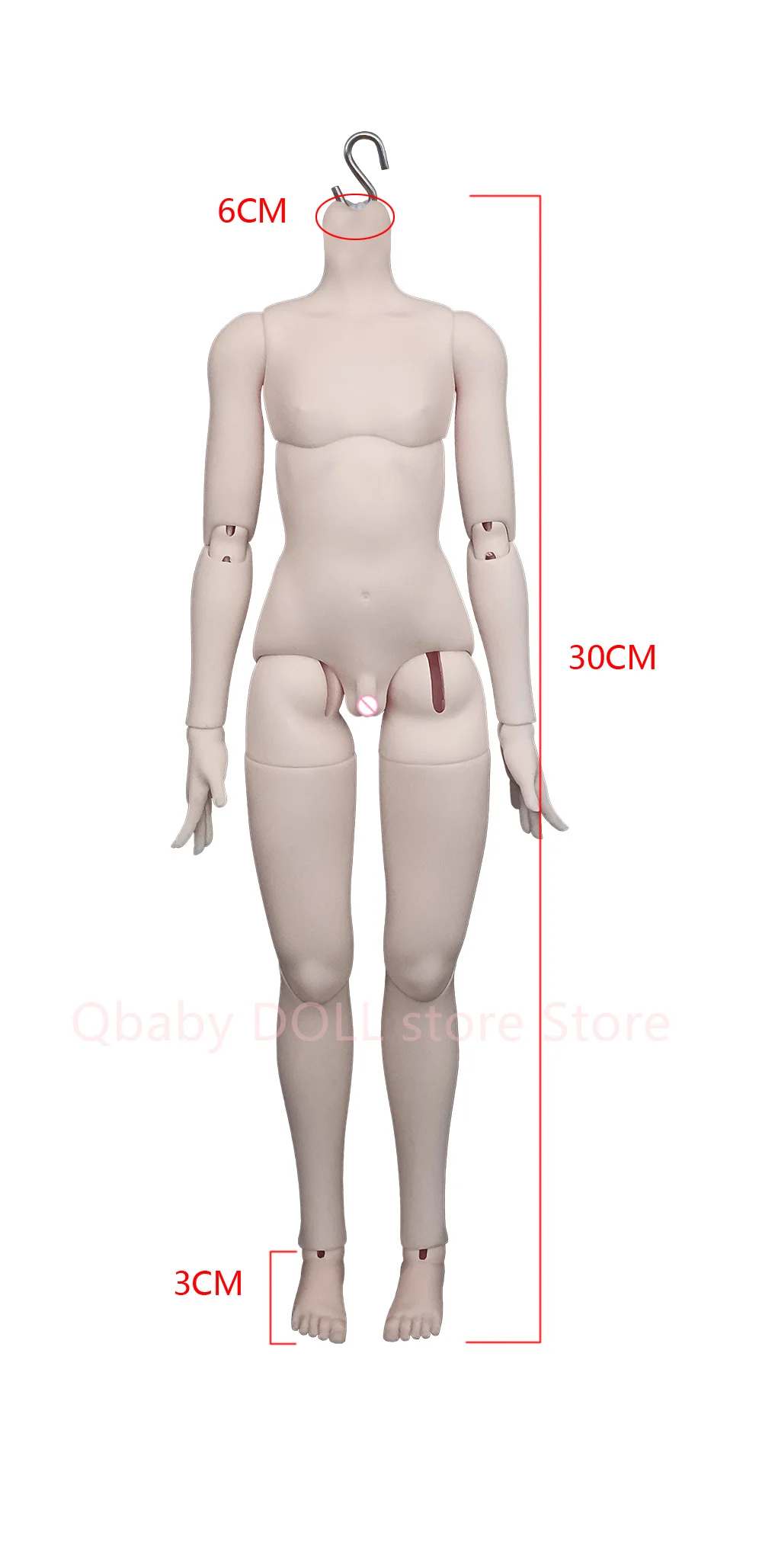 Bjd doll 1/6 maobing accessories human body accessory body