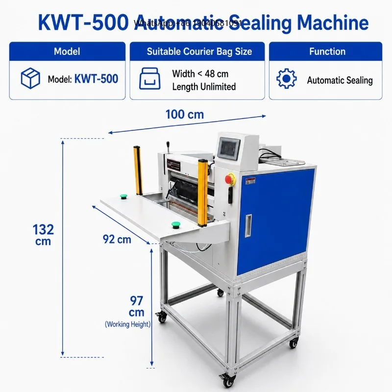 E Commerce Auto Bagger Poly Mailer Packaging Machine Automatic Bag Feeding Sealing Labeling for 3PL Fulfillment Warehouse