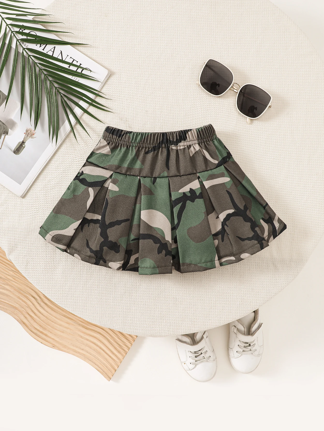 3-24 Months Baby Girl Half Skirt Children\'s Camouflage Clothing Summer Versatile Short Skirs Girl Special Forces Clothing