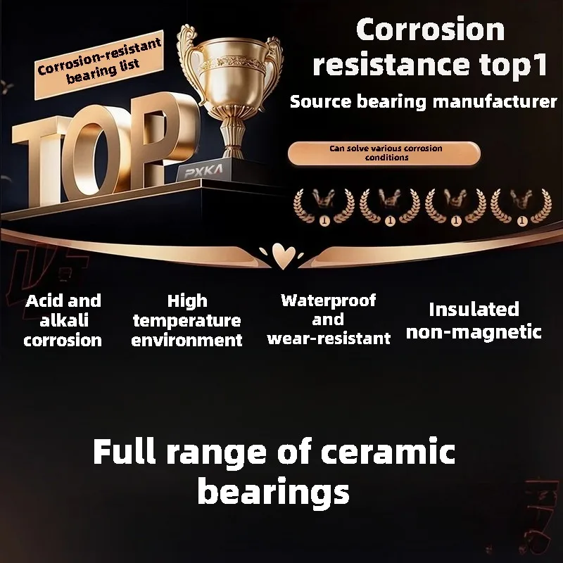 Zirconia full ceramic bearing miniature 683 684 685 686 687 688 689 acid and alkali corrosion resistance