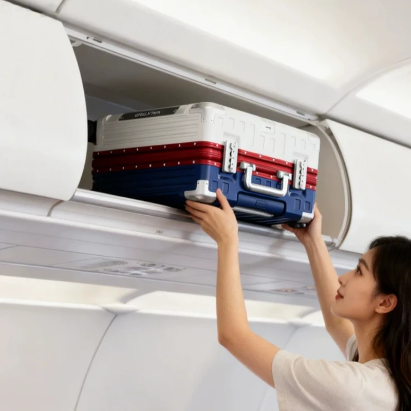 Valigia Trolley da 18 Pollici, - Aluminum Frame Carry On Luggage recensione e prezzo