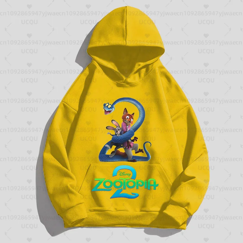 الخريف والشتاء ديزني زوتوبيا 2 جودي هوبس نيك الشباب مقنعين هوديس الاطفال الكبار زوجين البلوز البلوفرات القمم #6