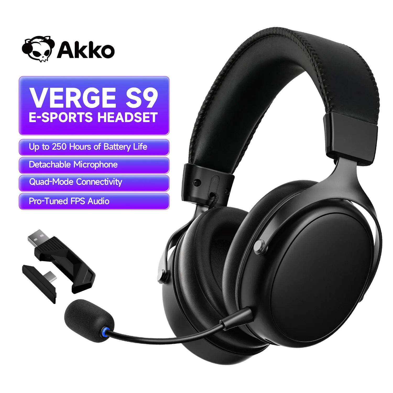 Akko Verge S9 Heads…
