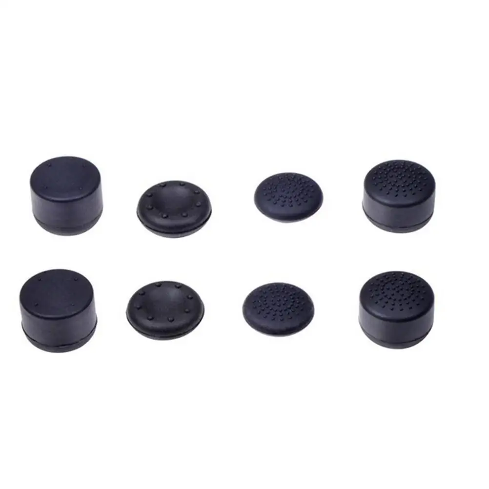 

8 Pcs Thumbstick Covers Comfort Grip Durable Anti Skid Black Joystick Gaming Accessories Gamepad Thumb Grips Enhanced Height