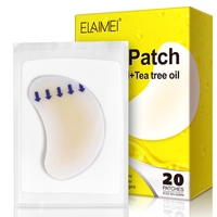 20 Patches Acne Patch Pimple Patches Blemish Protective Cover Absorbing Spot Hydrocolloid Dressing Zit Sticker Healing