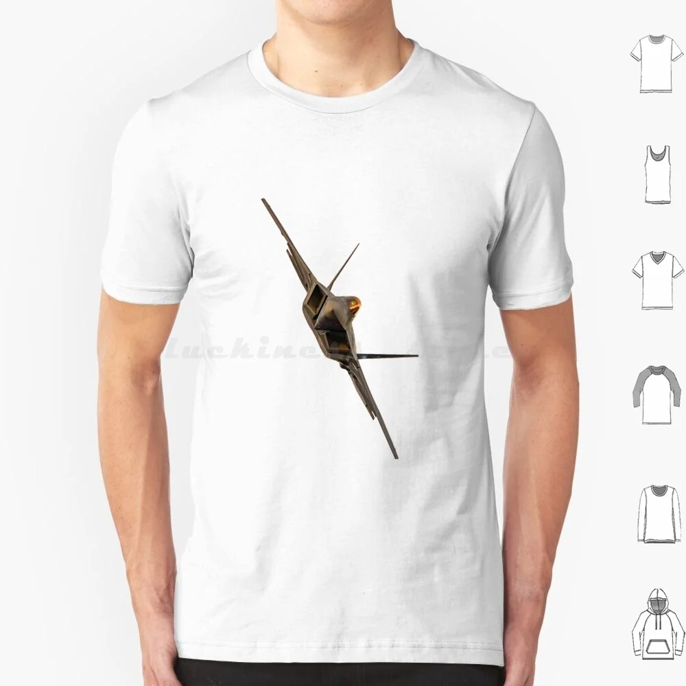 F22 Raptor T Shirt Cotton Men Women DIY Print F22 Raptor Air Force Jet F22 Raptor Military Plane Aviation Usaf Fighter F 22