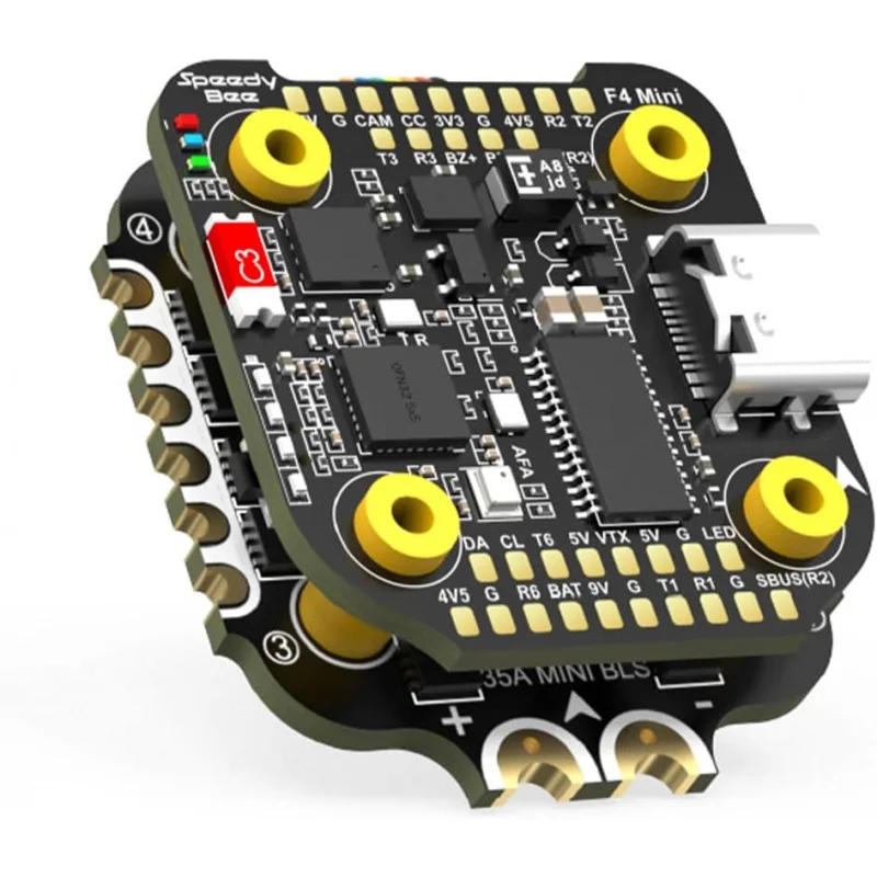 

F405 Mini Stack BLS 35A 4in1 ESC Bluetooth FC Wireless Tuning, 3-6S Flight Stack Flight Controller, 20x20mm FPV Drone Part