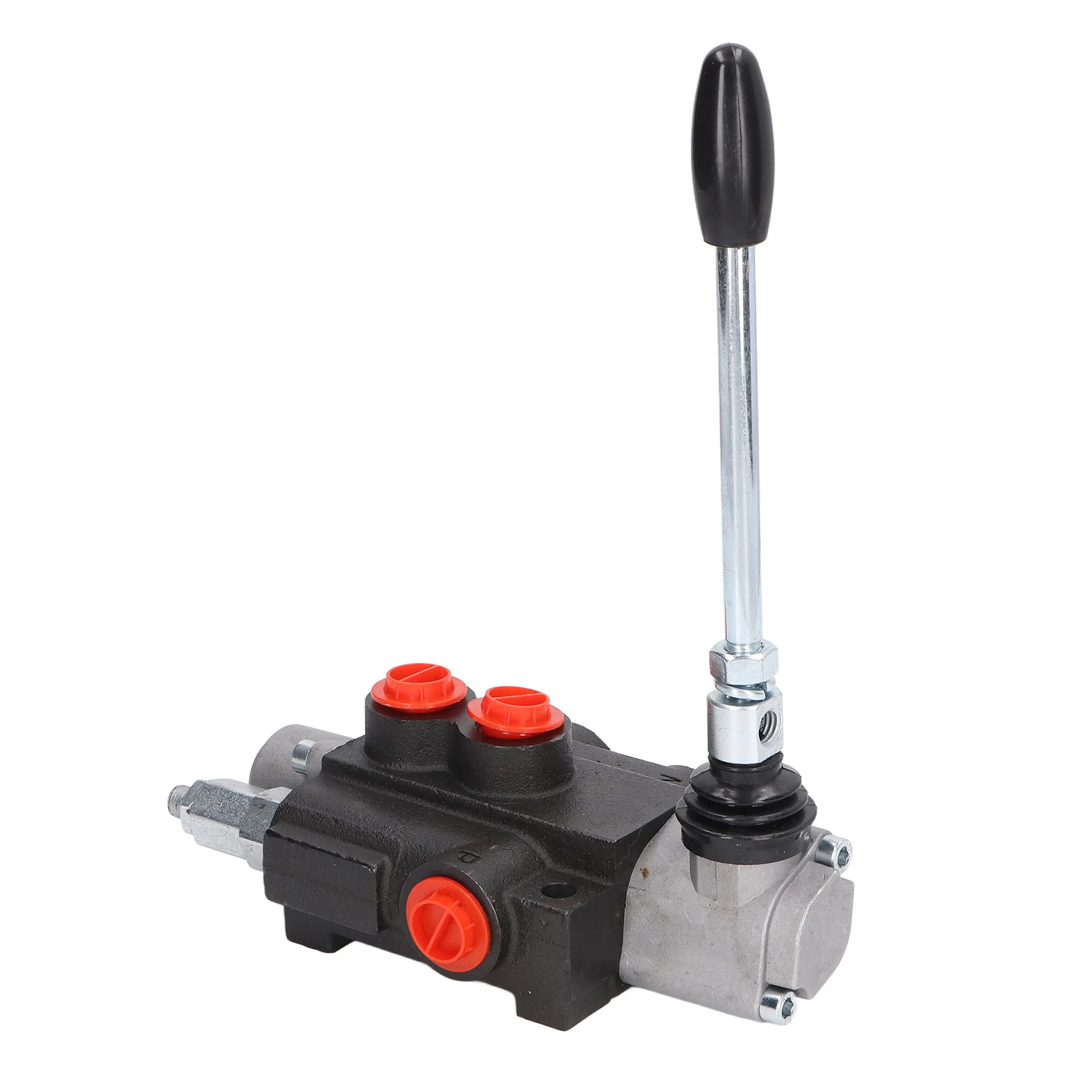 Hydraulic Flow Control Valve Kit 1 Spool Double Acting with Adjustable Relief Bar Control Handle Tractor Accessory