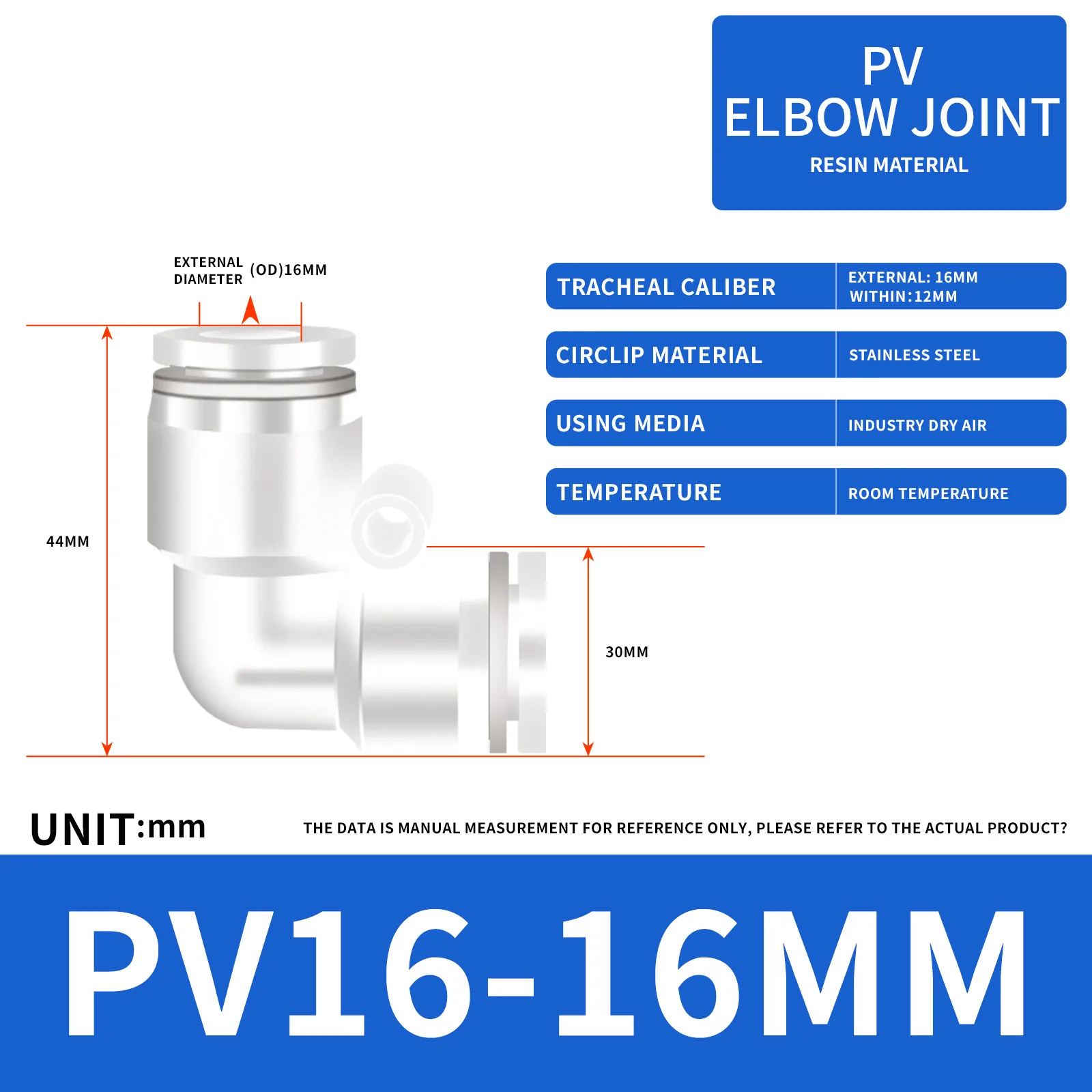 

10Pcs 16MM ID Hose Connector Elbow 90° 2Ways Push to Connect Tube Quick Fittings Push Lock