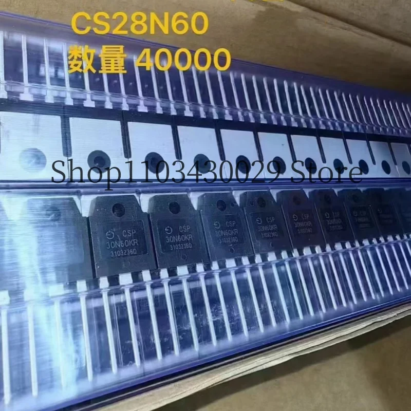 

10 шт., новый и оригинальный транзистор CSP30N60KR 30N60KR TO-3P 30A 600V MOSFET