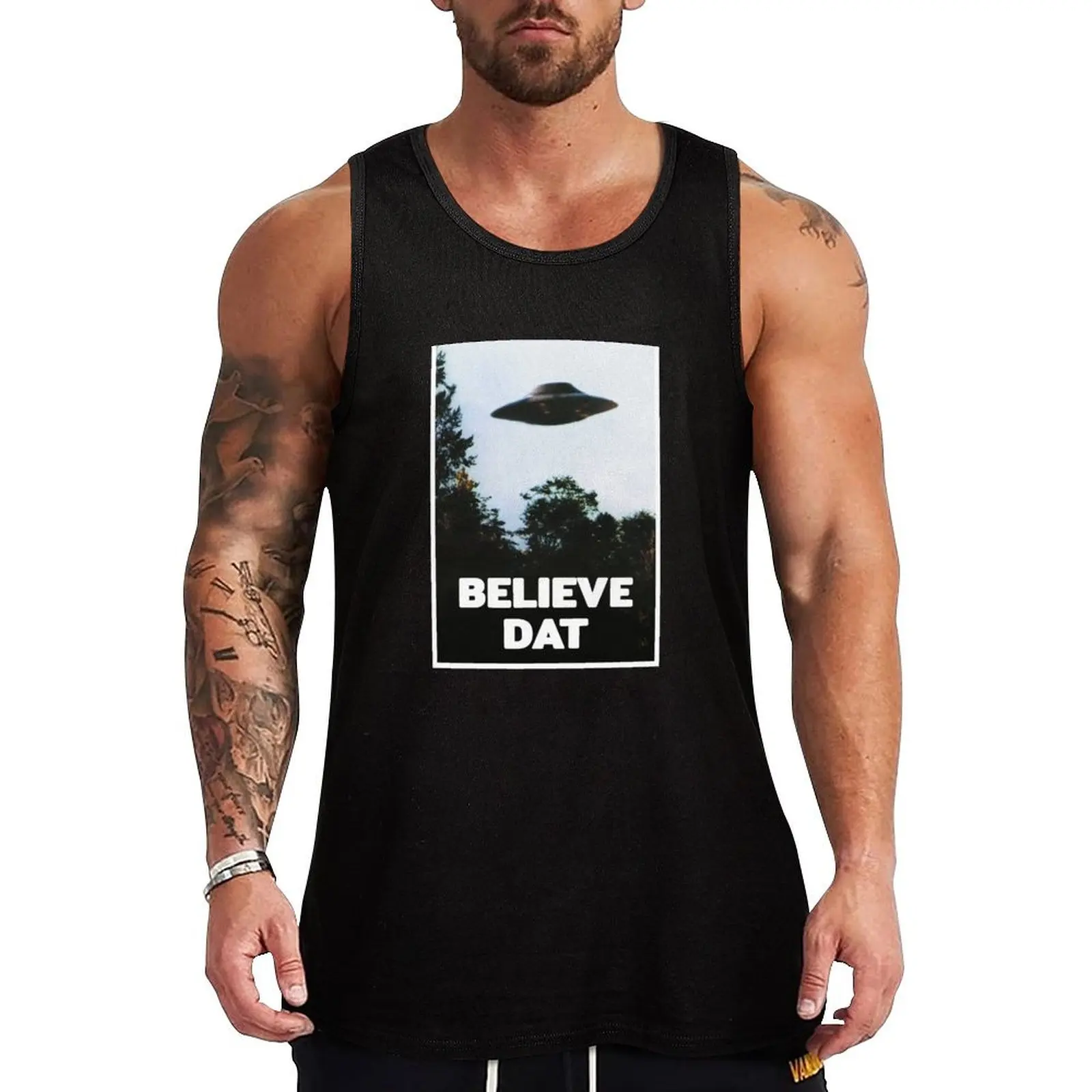 

Believe Dat Young Jamie Rogan Podcast Pentagon UFO Alien Texas Comedy Tank Top muscle t-shirt T-shirt man sleeveless vest men