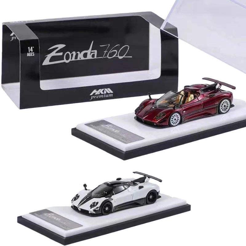 

HKM литой под давлением масштаб 1/34, модель автомобиля Pagani Zonda 760, модель автомобиля из сплава Pagani Zonda, оригинальная коробка