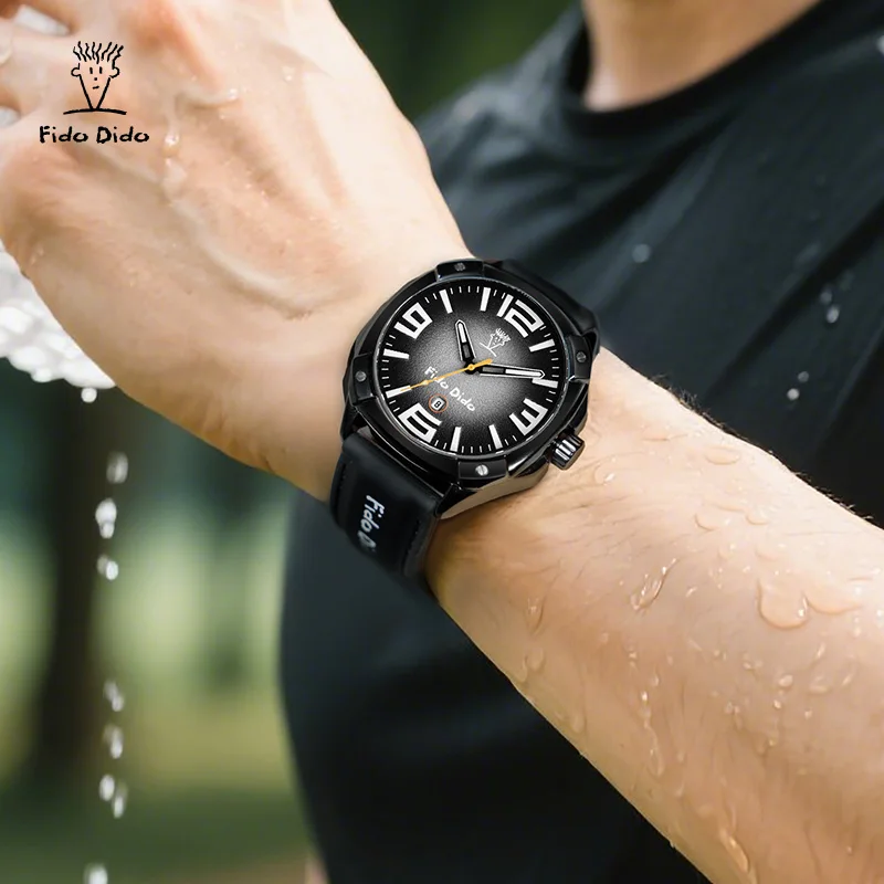 피도 다이도 커플 워치 50M 방수 - 실리콘 스트랩 레트로 | 선물 FD2371