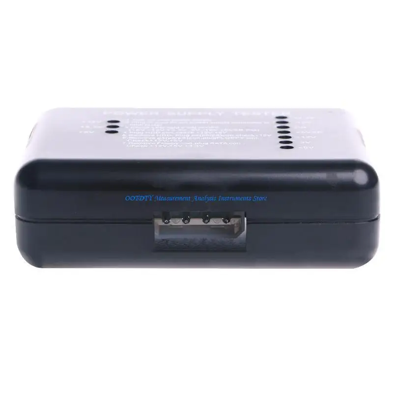 367D 1Pcs NEW Black PC 20 24 Pin PSU ATX for HD Power Supply Tester