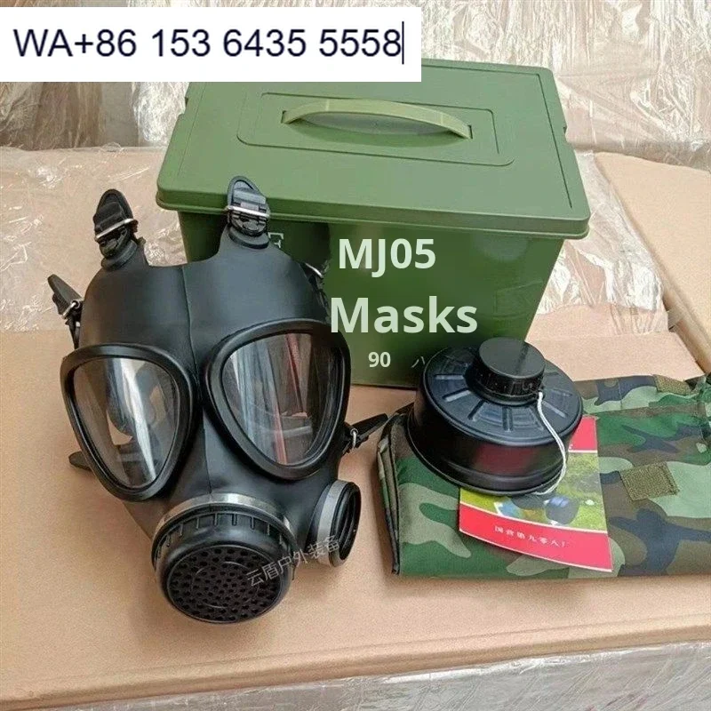 MF302 MF11B Full Face Gas Mask With Call Function Size S M L CBRN Respiratory Self-Suction Filter Protective Mask