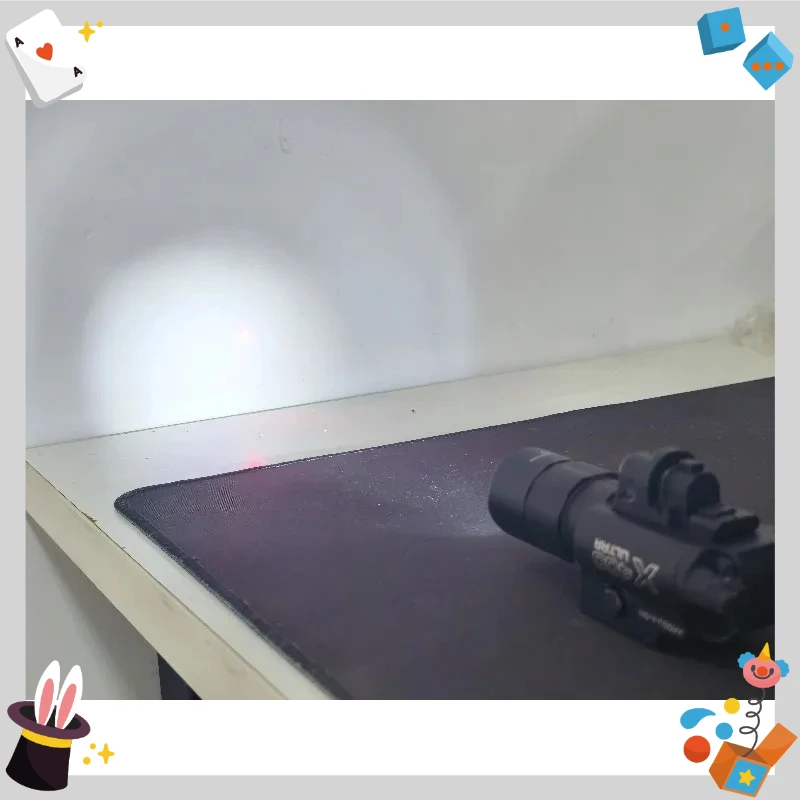 

Тактический стробоскопический LED-фонарь X400 для игрушечного оружия, совместимый с 20-мм рельсами, для страйкбола и охоты, модель 2026 года