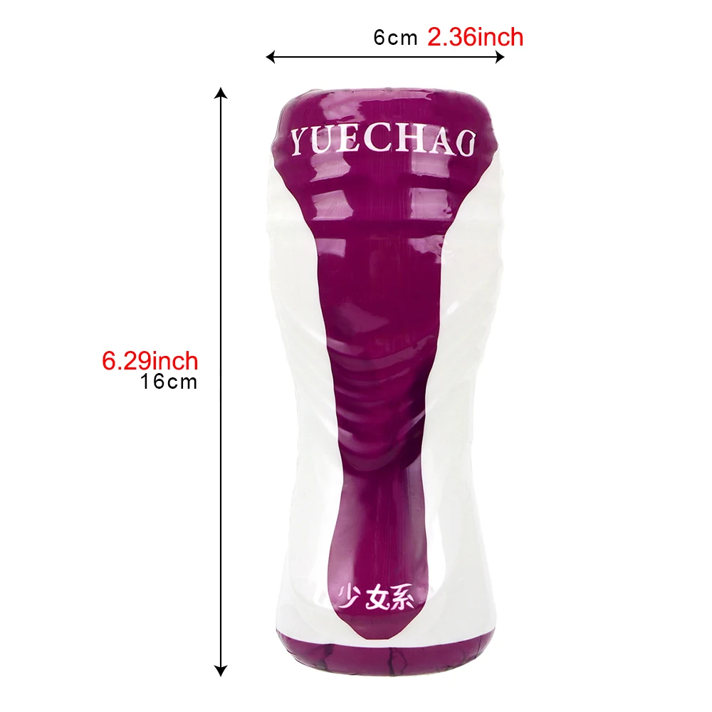 Adult Products Soft Silicone Male Masturbator Reusable Sex Cup Realistic Pussy Sex Toys for Men Vagina Masturbation Cup