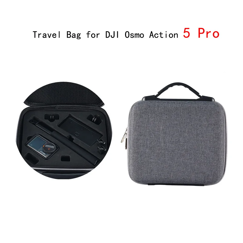 Saco De Armazenamento De Viagem portátil para DJI Osmo Action 5 Pro, Acessórios Para Câmera, À Prova D' Água, À Prova De Choque, Estojo De Proteção, Caixa, Bolsa