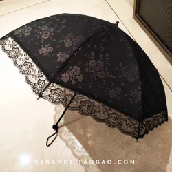 Women Umbrella Parasol Beach Garden Black Girls Umbrella Outdoor Mini Storage Windproof Uv Protection Quality Sombrinha Unbrella