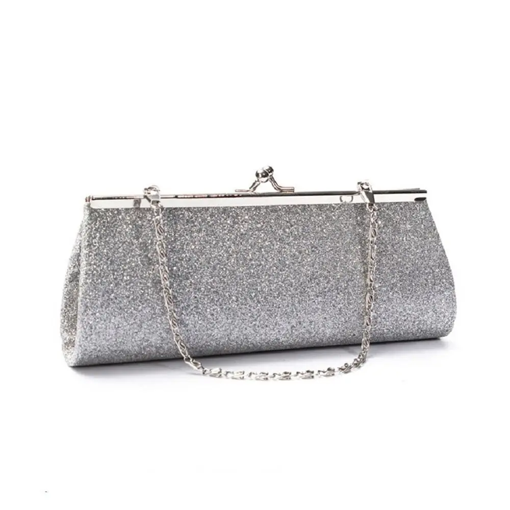 Evening Pouch Women Glitter Clutch Purse Evening Party Wedding Banquet Handbag Shoulder Bags