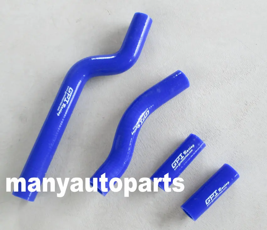 Silicone Radiator Hose FOR Yamaha YZ250 YZ 250 2 stroke 2002-2019 03 04 05 BLUE