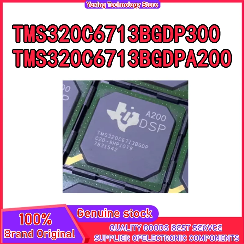 

TMS320C6713BGDP300 TMS320C6713BGDPA200 Микросхема BGA 100% новый оригинал на складе