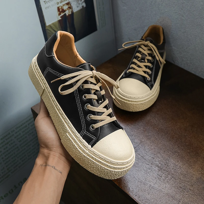 

Мужская Вулканизированная обувь, модная повседневная спортивная обувь, Уличная обувь на плоской подошве, теннисная обувь