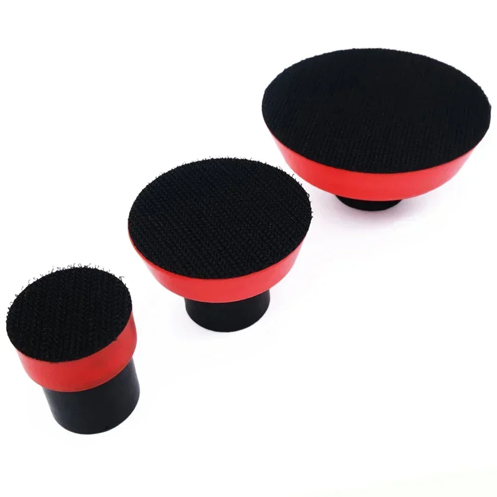 1/2/3 Inch Plate Backing Pad Sanding Pad Holder Thread Sponge Pad Backer Disc Adapter For Car Wash Care Polishing Tools