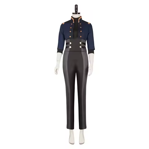 Disguise Arcane Caitlyn Kiramman Cosplay Uniform Game Sheriff of Piltover Costume Women Role Play Party Clothes