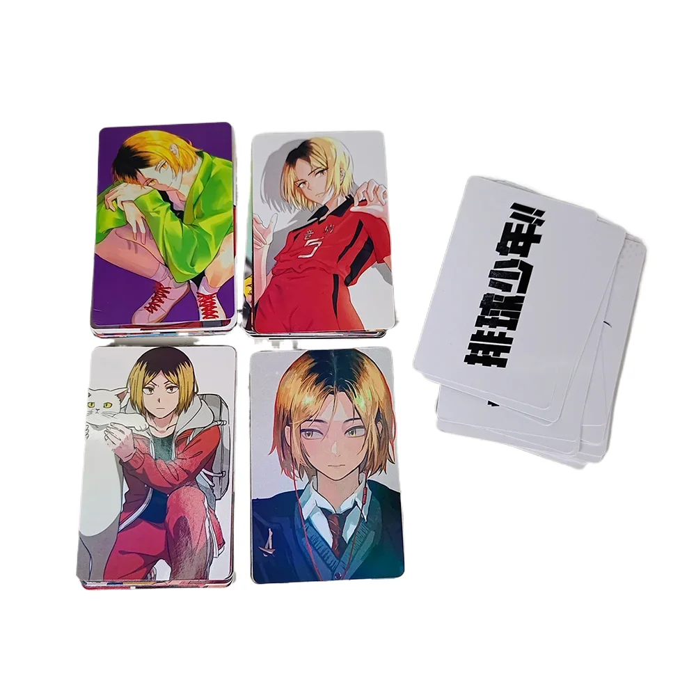 96 Pc/set Haikyuu!! Koganei Kenma Manga Laser Lomo Card Album Comic Characters Photo Card Fans Collection Cards