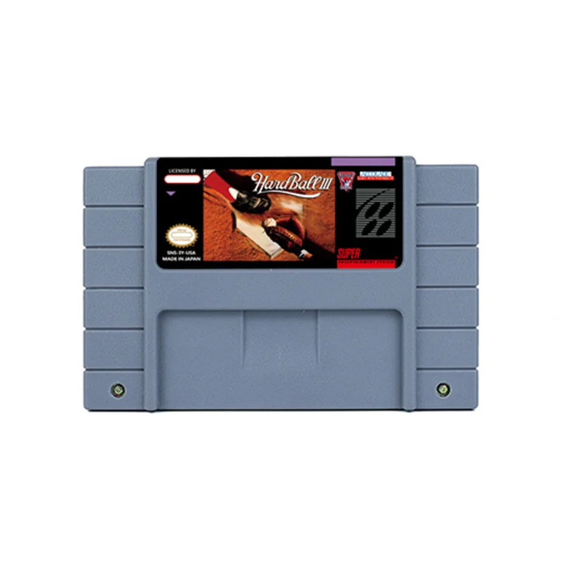 

Игра Хардбол III для SNES 16 бит Ретро тележка подарок для детей